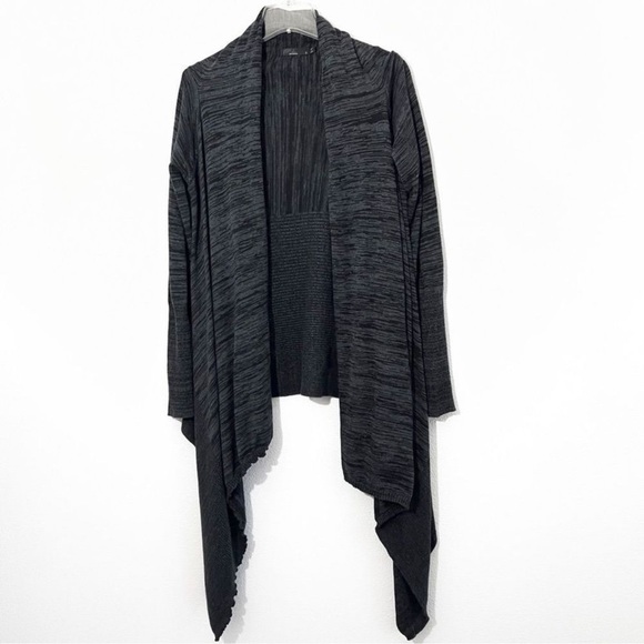 Prana Knit Open Front Cardigan Sweater Women’s Small Gray - Picture 1 of 4